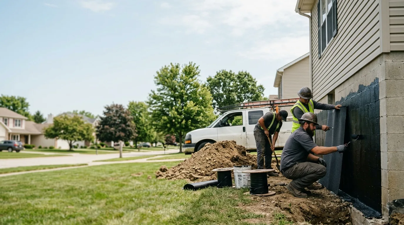 Basement Waterproofing in Glandorf, OH near me